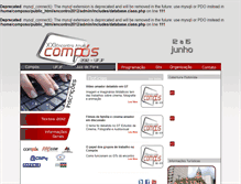 Tablet Screenshot of encontro2012.compos.org.br